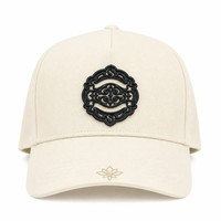 Cappellino da Baseball Personalizzato con Ricamo in Stile Old English, 5 Pannelli, Visiera Curva, Stile Dad Hat, Streetwear West Coast, Vendita all'Ingrosso, Basso MOQ