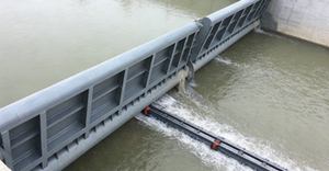 Автоматическая гидравлическая система затворов для контроля наводнений в реках и водохранилищах, предотвращающая быстрые затопления - Product Image 2