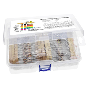 3120pcs/lot 156 Values 1/4W 0.25W 1% Metal Film <strong>Resistors</strong> Assorted Pack Kit Set Lot <strong>Resistors</strong> Assortment Kits Fixed - Product Image 4