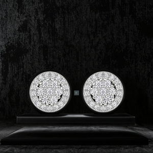 Luxury Iced Out S925 Moissanite Hoop <b>Earrings</b> Sterling <b>Silver</b> Gold Plated GRA Certified Hip Hop Fashion Jewelry <b>for</b> Women & <b>Men</b> - Product Image 3