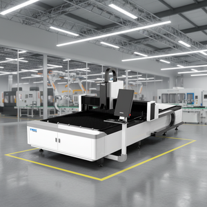 Machine de découpe laser fibre numérique automatique OEM 1kW 3kW 3 axes refroidie par eau pour métaux, livraison rapide, disponible 24h/24 - Product Image 1