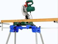Support de scie à onglet pliable en acier avec utilisation facile et longue durée de vie