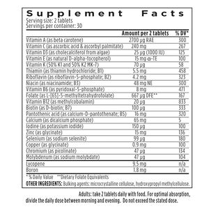 Complément alimentaire multivitaminé et minéral pour hommes adultes, marque privée, soutien immunitaire, bienfaits antioxydants, formes actives, personnalisable - Product Image 2