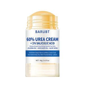 40% Urea Cream Plus 2% Crème <span class=keywords><strong>pour</strong></span> <span class=keywords><strong>les</strong></span> <span class=keywords><strong>pieds</strong></span> hydratante à <span class=keywords><strong>base</strong></span> de plantes à l'acide salicylique à <span class=keywords><strong>base</strong></span> <span class=keywords><strong>d</strong></span>'huile de noix de coco <span class=keywords><strong>pour</strong></span> <span class=keywords><strong>les</strong></span> <span class=keywords><strong>pieds</strong></span> secs craquelés Soins de la peau des <span class=keywords><strong>pieds</strong></span> - Product Image 4