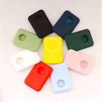 Coque en silicone pour Magsafe 15W Full Colors Soft Smart Power Bank Coque arrière pour Apple Magsafe Battery Pack