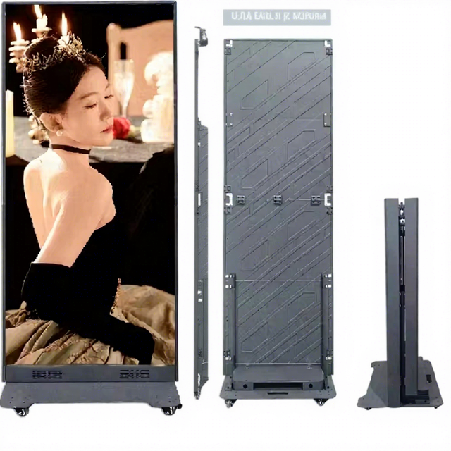 Foldable 2.5mm Indoor Full Color LED Display Advertising Video Wall USB Enabled OEM for Exhibition Hall