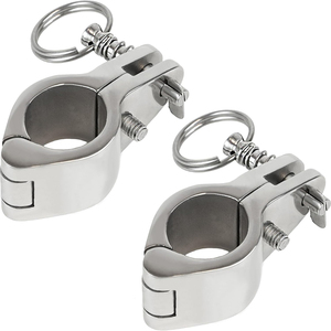 Accessoires marins robustes pour bateaux : Fixation de capote Bimini en acier inoxydable 316, glissière de fixation pour bateaux et yachts - Product Image 1