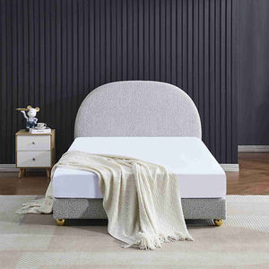 New Design Comfortable and Modern Style Upholstered Bedroom <b>Bed</b> - Product Image 4