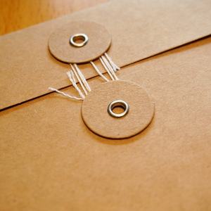 11.5x17cm Custom Design A4/A5/C5 Brown Kraft Paper Tear-proof File Folder <strong>Envelopes</strong> with <strong>String</strong> <strong>Tie</strong> for Shoes &amp; Socks - Product Image 5
