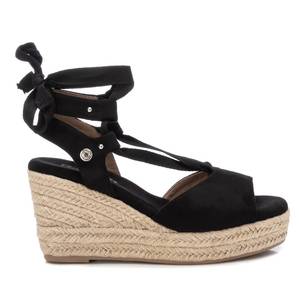 Sandalias de Plataforma con Cuña para Mujer, Modelo 170771, Color Negro, Estilo Espadrille - Product Image 1