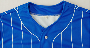 Maglietta da Baseball professionale personalizzata con maglie da Baseball da uomo a strisce sublimate personalizzate - Product Image 5