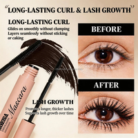 Mascara OTVENA Super Volume Allongeant, Imperméable, Résistant à la Transpiration, Séchage Rapide, Maquillage des Yeux