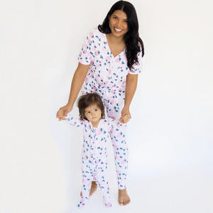 المرأة مريحة بانت لوكس Loungewear بيجامات للعائلة السوبر لينة الأسرة مطابقة منامة - Product Image 5