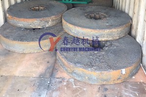 Mulino a Rulli Umido per Minerale d'Oro 1200, Mulino a Disco Doppio per Pietre e Rocce, Macchina Macinatrice a Disco per Oro - Product Image 4