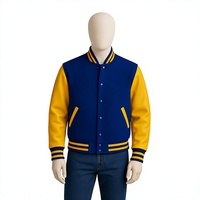 Blouson de baseball universitaire New York en gros, avec broderie personnalisée de lettres et logo frontal, pour équipes, écoles, clubs, fabricant en gros, pour hommes