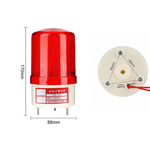 Yesi LTE-1101J Gyrophare LED Rotatif Audiovisuel 12V/24V/220V - Product Image 2