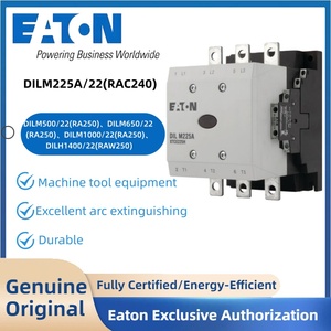 Contacteurs d'extinction DILM225A/22(RAC240) et démarreurs de moteur pour équipements de machines-outils - Product Image 5