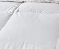 Hotelstil-Daunendecke, atmungsaktive Bettdecke, weiche, einfarbige weiße Entendaunendecke für alle Jahreszeiten