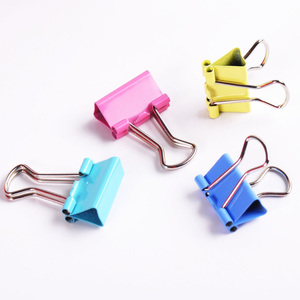 En gros 4 couleurs 60 pièces pvc boîte en métal 15mm mini coloré <span class=keywords><strong>pince</strong></span>-notes - Product Image 3