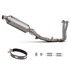 Pour <span class=keywords><strong>Honda</strong></span> XL750 <span class=keywords><strong>Transalp</strong></span> <span class=keywords><strong>750</strong></span> moto échappement système complet avant lien tuyau connecter projet silencieux avec DB Killer - Product Image 1