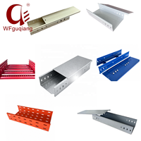 Système de chemin de câbles en acier au carbone Q235 pour la construction industrielle, gaine de câblage pour projets de câblage électrique, longueur personnalisable