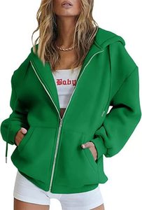 Giacca Sportiva con Zip e Cappuccio per <span class=keywords><strong>Uomo</strong></span> e Donna, Tinta Unita, <span class=keywords><strong>in</strong></span> Pile, per Autunno/Inverno - Product Image 5