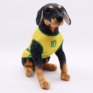 Maillot de football personnalisé pour animaux de compagnie, veste de football respirante de haute qualité, vêtements de sport pour chats et chiens, maillot de football pour animaux de compagnie, uniforme de football - Product Image 2