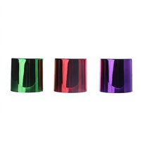 Flacons de parfum vides de luxe personnalisés bleu vert rouge violet marron, vaporisateur cylindrique transparent 20ml 30ml, flacon de parfum en verre