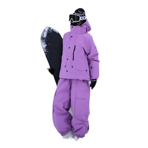 Completo da <span class=keywords><strong>Sci</strong></span> e Snowboard Unisex Invernale Resistente 100% Poliestere Antivento Impermeabile Caldo e Imbottito - Product Image 5