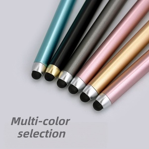 Bolígrafo 2 en 1 Lápiz Táctil Acabado Metálico Bolígrafo de Gel Puntero Pantalla Táctil para Oficina Escuela Escritura - Product Image 3