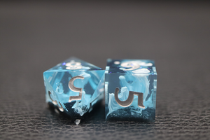 Dungeons & Dragons Bộ 7 Món Xúc Xắc Tùy Chỉnh Xúc Xắc Đại Dương Cạnh Sắc Bằng Nhựa Dnd Đa Diện - Product Image 2