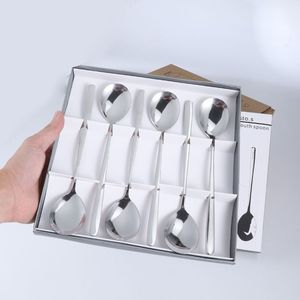 Ernesto.s Stainless Steel Spoon Set 6pcs Long Handle For Camping Outdoor Use - Product Image 2