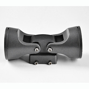 Lampe murale extérieure Led 110-240V, étanche, angle de faisceau de 20 degrés, forme cylindrique avec angle réglable pour l'éclairage paysager - Product Image 1
