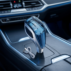 Universal LED Automatic Adjustable ABS Material Car Gear Shift <b>Knob</b> with <b>Crystal</b> Handles Light Model SJDB - Product Image 4