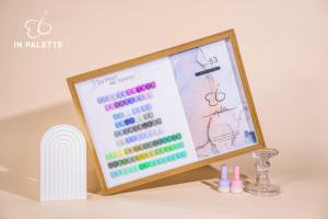 ชุดเจลทาเล็บ HEMA Free ยี่ห้อ Palette Private Label 53 สี หรูหราสไตล์ฝรั่งเศส ขนาด 10 มล. วีแกน TPO UV LED ขวดแบบมืออาชีพ ขายส่ง - Product Image 4