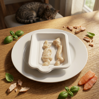 Nourriture humide pour chats en gros, OEM, ODM, marque privée, haute teneur en protéines, faible en matières grasses, sans céréales, saveur poulet et thon saumon