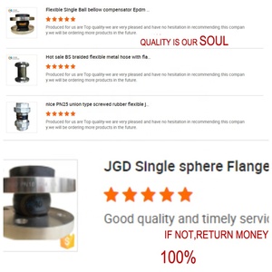 Nhà máy bán hàng trực tiếp áp lực cao Flex cao su ống thổi mở rộng Doanh cao su khớp nối các yếu tố giả mạo mặt bích cho đường cao tốc - Product Image 6