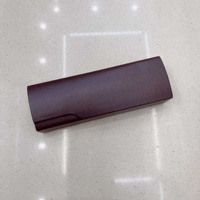 Étui à lunettes rigide avec mélange magnétique 4 couleurs, boîte d'emballage de lunettes de soleil carrées faites à la main avec logo personnalisé