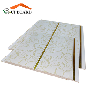 Panel de pared dorado asequible, techo de <span class=keywords><strong>PVC</strong></span> de terciopelo para garaje - Product Image 1