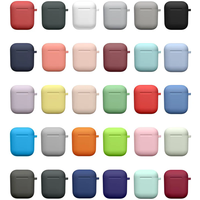 Nouveauté - Accessoires pour écouteurs - Étui de protection en silicone souple écologique antichoc pour écouteurs sans fil Airpods 1 2 3 Pro