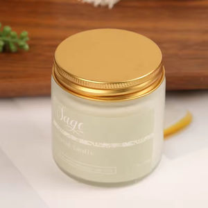 Coffret Cadeau Bougie Parfumée Artisanale Explosive en Cire de Soja dans un Pot en Verre pour la Fête des Mères - Parfum DESSERT, 60 Heures de Combustion, Classique - Product Image 5