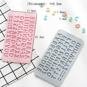 CATHYLIN <span class=keywords><strong>Molde</strong></span> <span class=keywords><strong>de</strong></span> Silicona para <span class=keywords><strong>Chocolate</strong></span>, <span class=keywords><strong>Mini</strong></span>, Libre <span class=keywords><strong>de</strong></span> BPA, con Forma <span class=keywords><strong>de</strong></span> Frutas, Animales y Dulces, Color Rosa, para Fondant, Estilo Dubai - Product Image 2