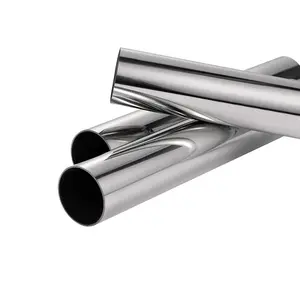 Lista de precios de tubos de acero inoxidable de 1 pulgada para tubos de 25mm y 50mm de diámetro Tubos de acero inoxidable de 1mm de diámetro
