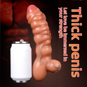 Vibrador CITYFUN de Gran Tamaño, Vibración Fuerte, Motor Dual, Recargable por USB, Varita de Masaje de Silicona Líquida - Product Image 3