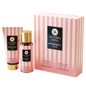 Set de Regalo <span class=keywords><strong>Victoria</strong></span>'s <span class=keywords><strong>Secret</strong></span> con Loción Corporal de 75ml y Spray Corporal de 85ml en Bolsa de Viaje Fragancia Floral Perfumes Originales - Product Image 6