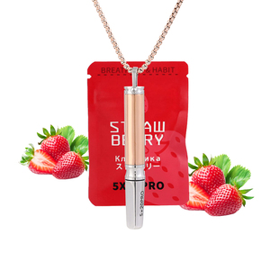 สร้อยคอเหล็กสแตนเลสแบบเป่าลม บรรเทาความเครียด ขายส่ง สร้อยคอเหล็กสแตนเลสแบบเป่าลม ปรับแต่งได้ - Product Image 1