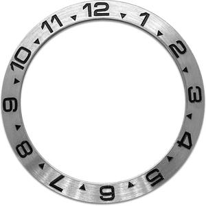 38mm * 30,7mm plata oro rosa cepillo oblicuidad bisel inserto apto para SKX007 SUB <span class=keywords><strong>GMT</strong></span> hombres Relojes - Product Image 4