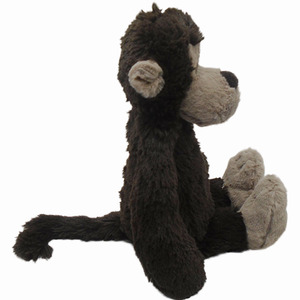 ألعاب قرود محشوة, ألعاب عيون صغيرة لعبة ماندر الأسود بني أو مخصص حسب متطلباتك تطريز ، أو طباعة 28 سنتيمتر أو 35 سنتيمتر - Product Image 3