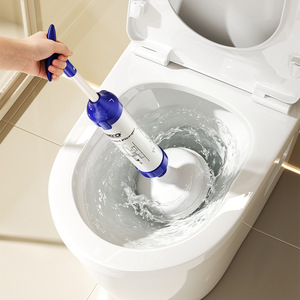 Neco Toilet Plunger Plastic Strong Power Drain Cleaner For Bathroom Sink Floor Drains - Product Image 2