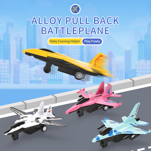 Tirez le modèle d'<span class=keywords><strong>avion</strong></span> d'armée en métal de avions de chasse de Simulation d'alliage moulé sous pression véhicule de jouet <span class=keywords><strong>militaire</strong></span> pour des enfants - Product Image 2